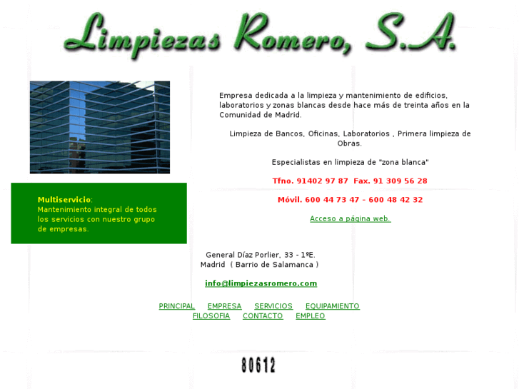 www.limpiezasromero.com