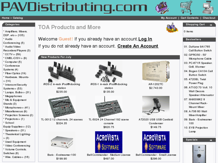 www.pavdistributing.com