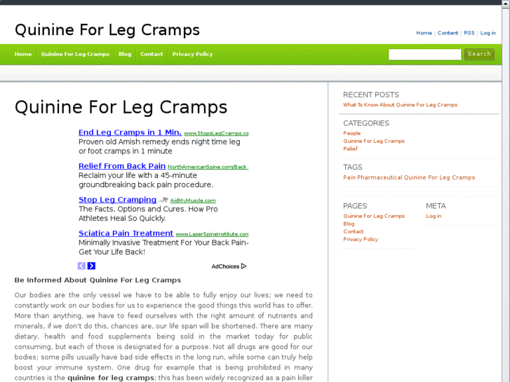 www.quinineforlegcramps.com