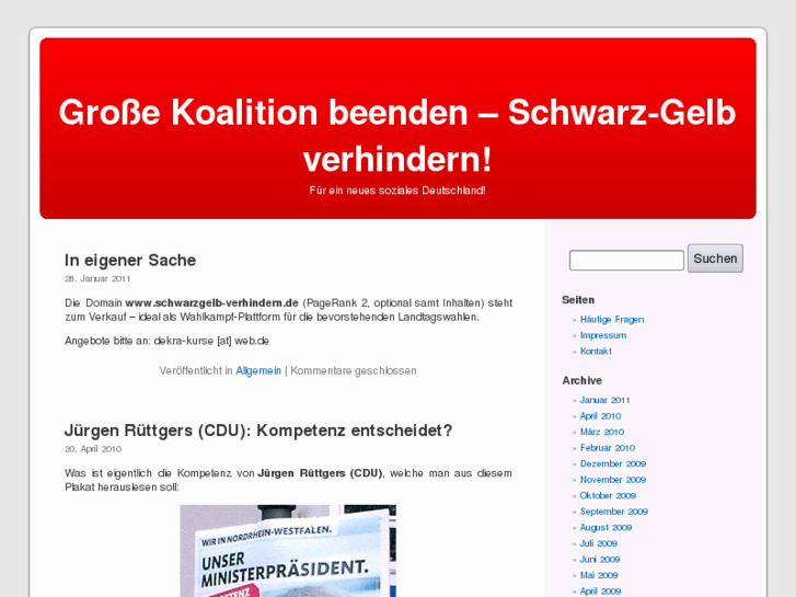 www.schwarzgelb-verhindern.de