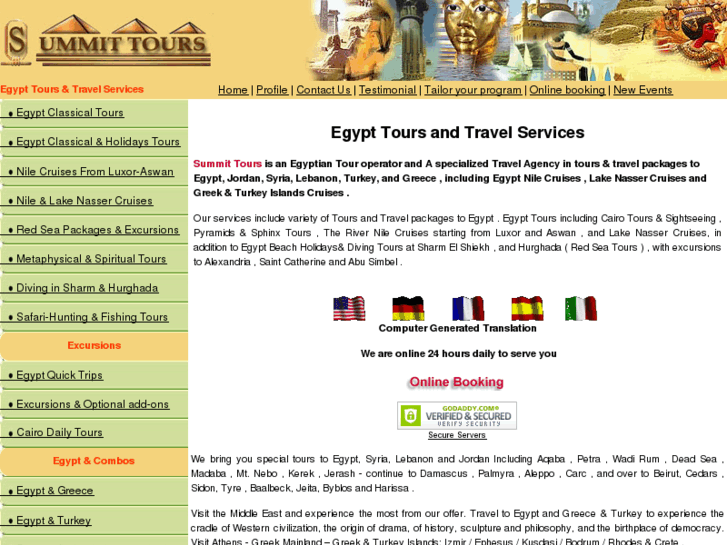 www.summittoursegypt.com