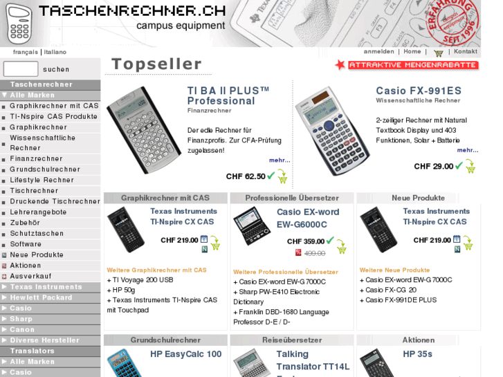 www.taschenrechner.ch