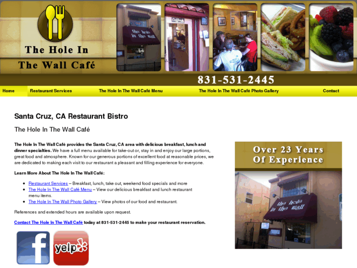 www.theholeinthewallcafe.com