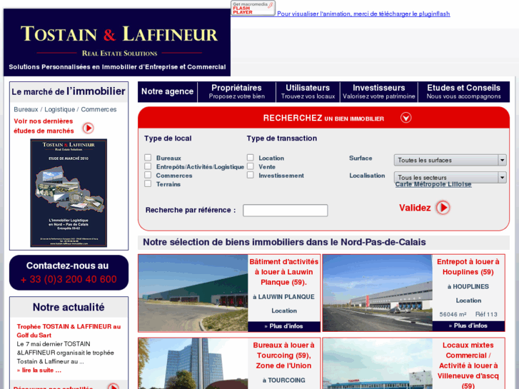 www.tostain-laffineur-immobilier.com