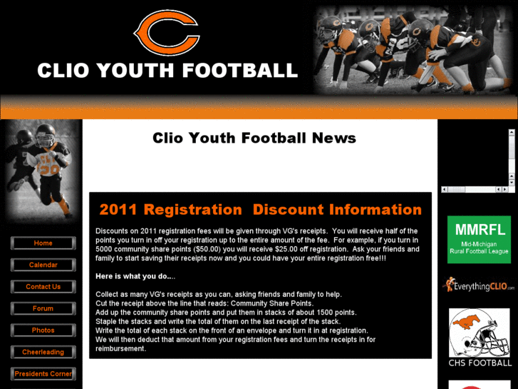 www.clioyouthfootballleague.com