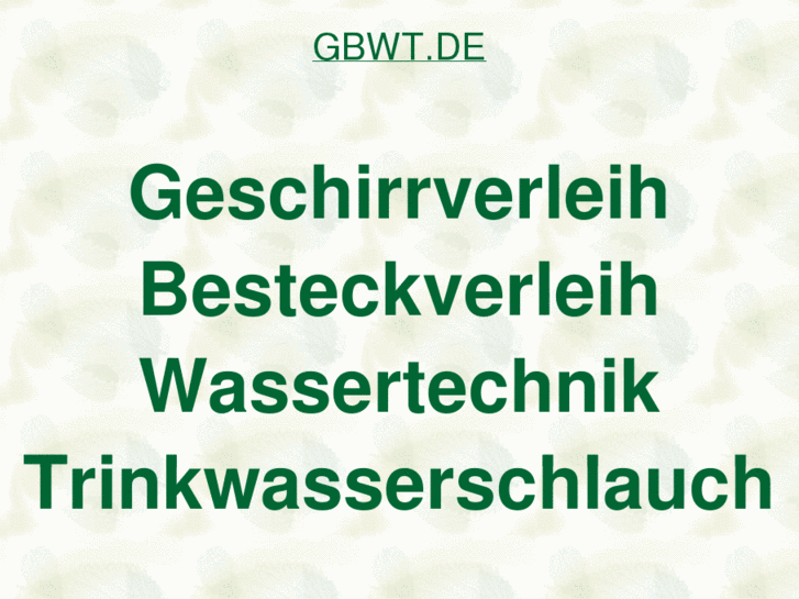 www.gbwt.de