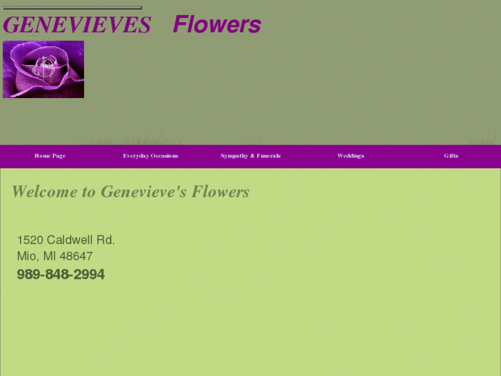 www.genevievesflowers.com