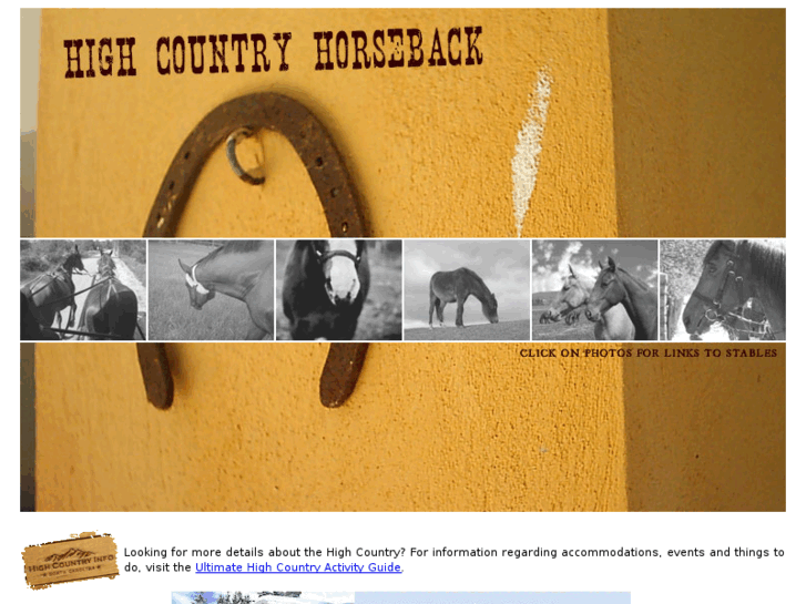 www.highcountryhorseback.com