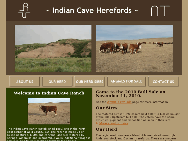 www.indiancaveherefords.com