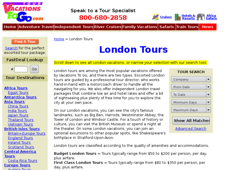 www.londontravelpackage.com