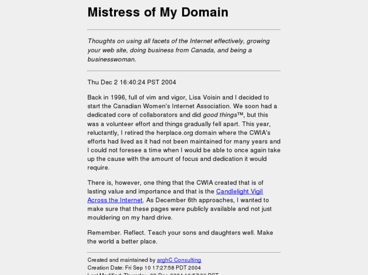 www.mistress-of-my-domain.com