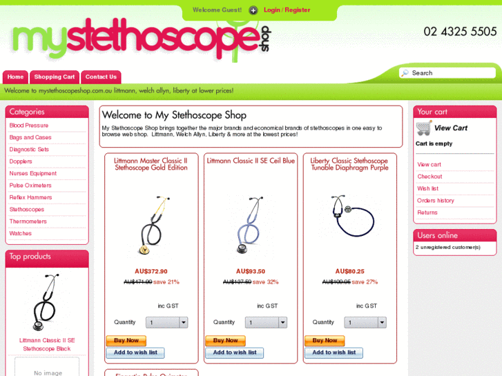 www.mystethoscopeshop.com