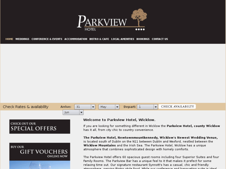 www.parkviewhotelwicklow.com