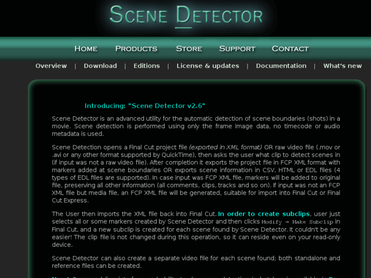 www.scene-detector.com