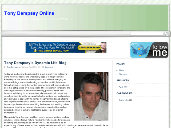 www.tonydempseyonline.com