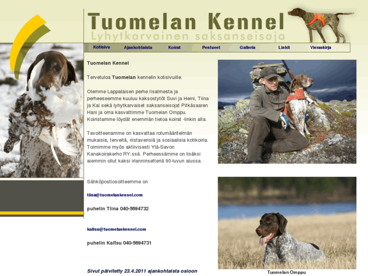 www.tuomelankennel.com