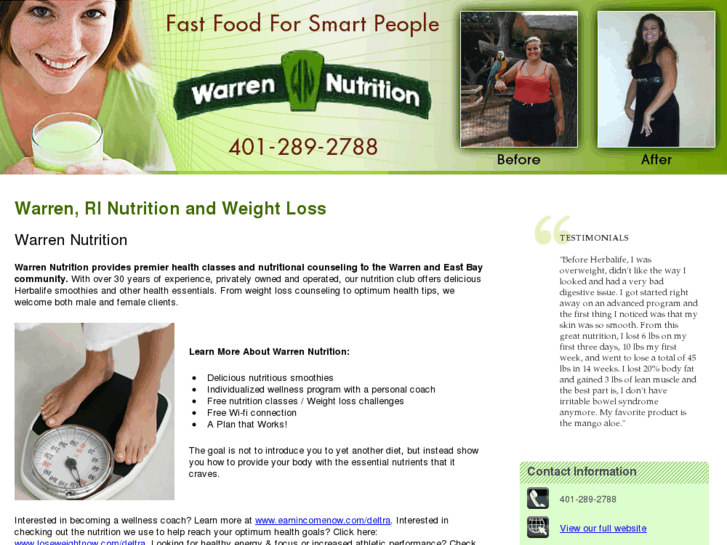 www.warrennutritionclub.com