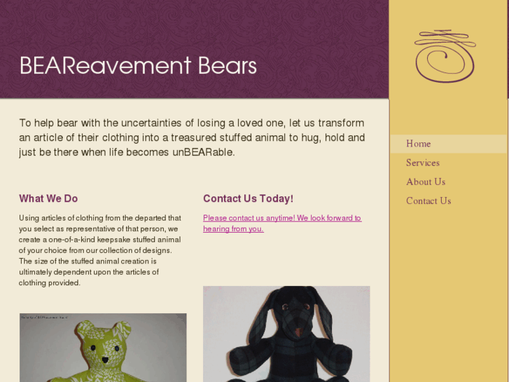 www.beareavementbears.com