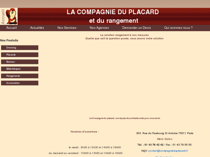 www.cie-du-placard.com