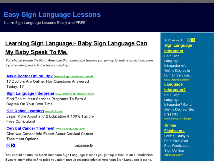 www.easysignlanguagelessons.com