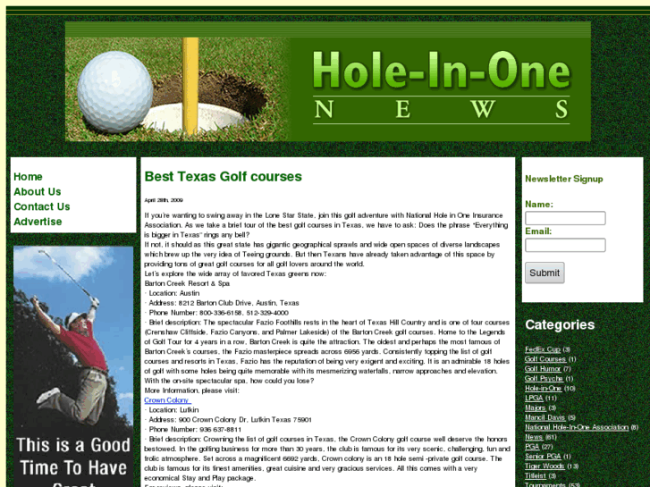 www.hole-in-onenews.com