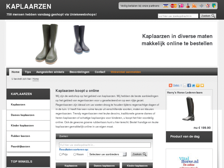 www.kaplaarzen.net