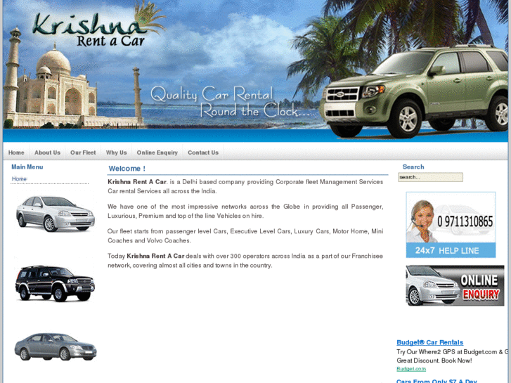 www.krishnarentacar.com