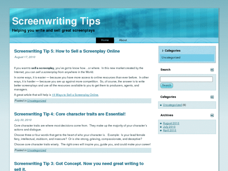 www.screenwritingtips.net