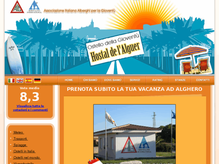 www.algherohostel.com