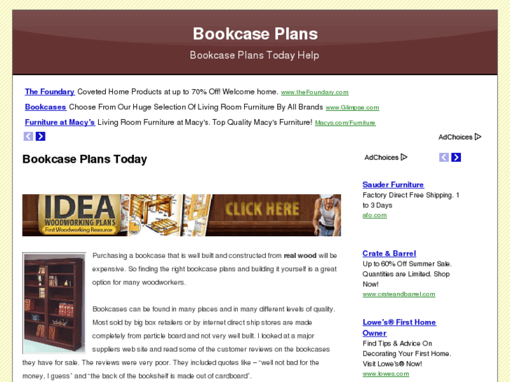 www.bookcaseplanstoday.com