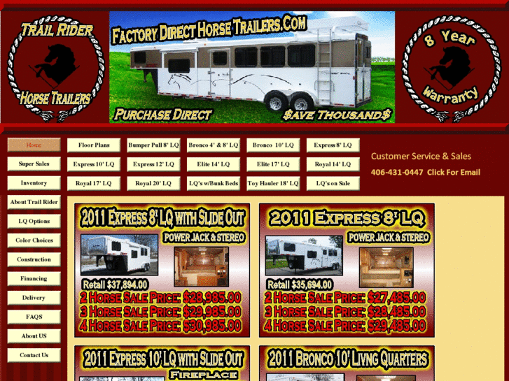 www.californiahorsetrailers.com