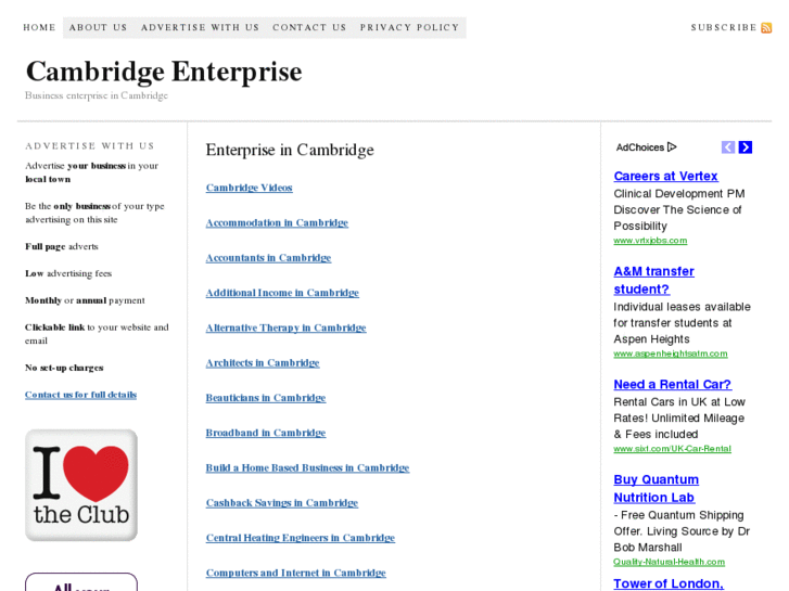 www.cambridgeenterprises.co.uk