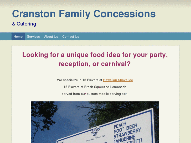 www.cranstonfamconcessions.com