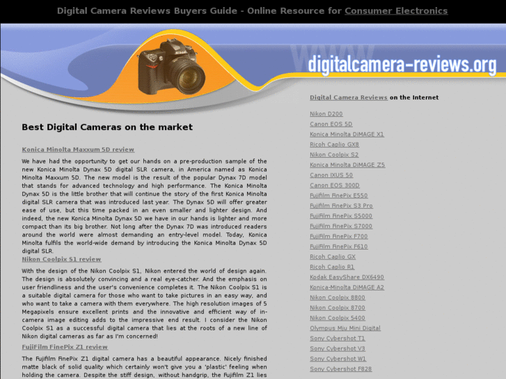 www.digitalcamera-review.org