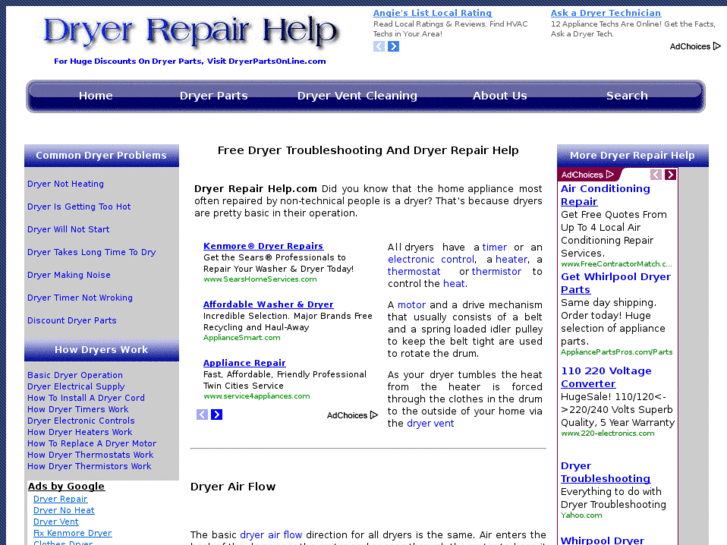 www.dryerrepairhelp.com