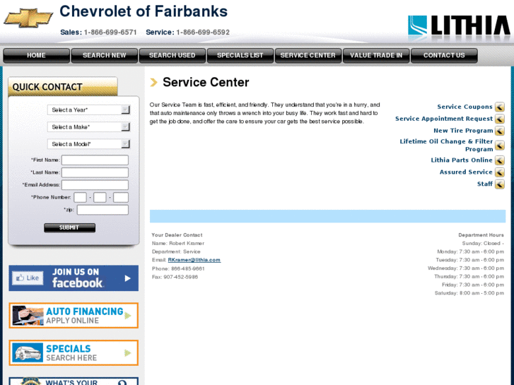 www.fairbankschevroletservice.com