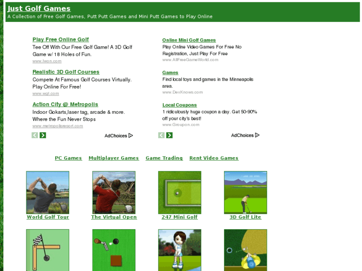 www.justgolfgames.com