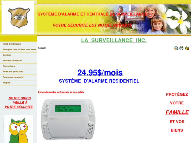 www.lasurveillance-centrale.ca