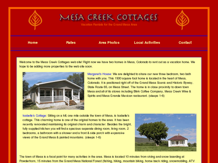 www.mesacreekcottages.com