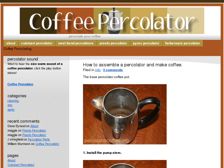 www.percolatorcoffee.org