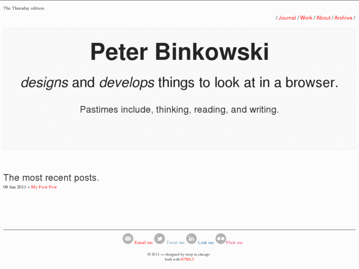 www.peterbinks.net