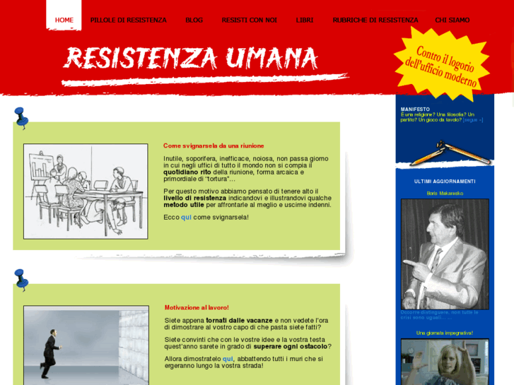 www.resistenzaumana.it