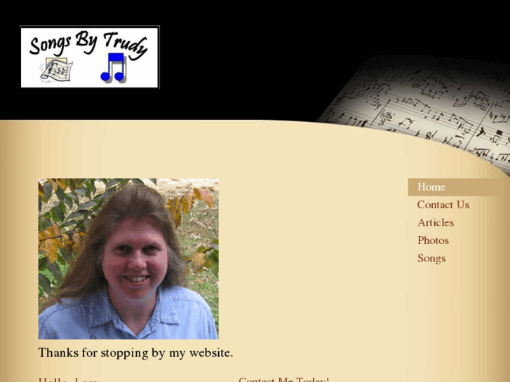 www.songsbytrudy.com
