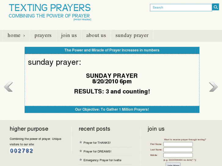 www.textingprayers.com