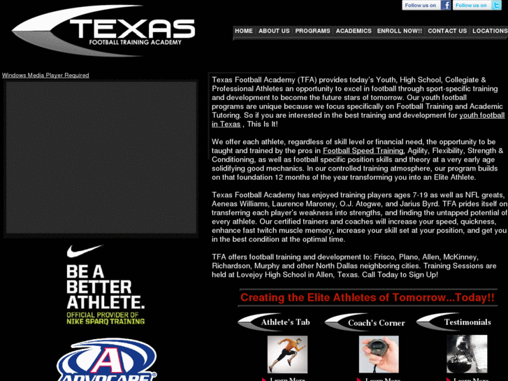 www.txfootballacademy.com