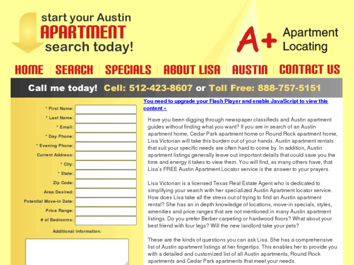 www.apartments-in-austin-by-lisa.com
