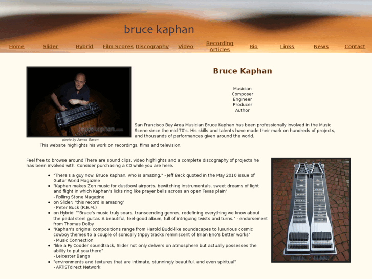 www.brucekaphan.com