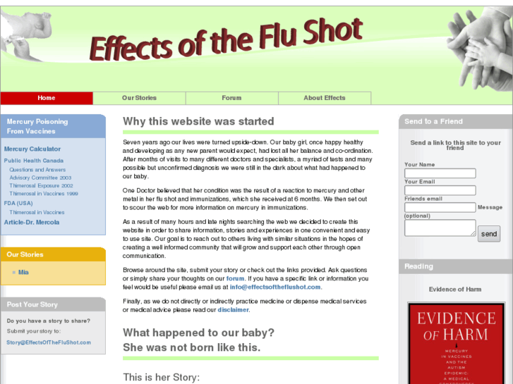 www.effectsoftheflushot.com