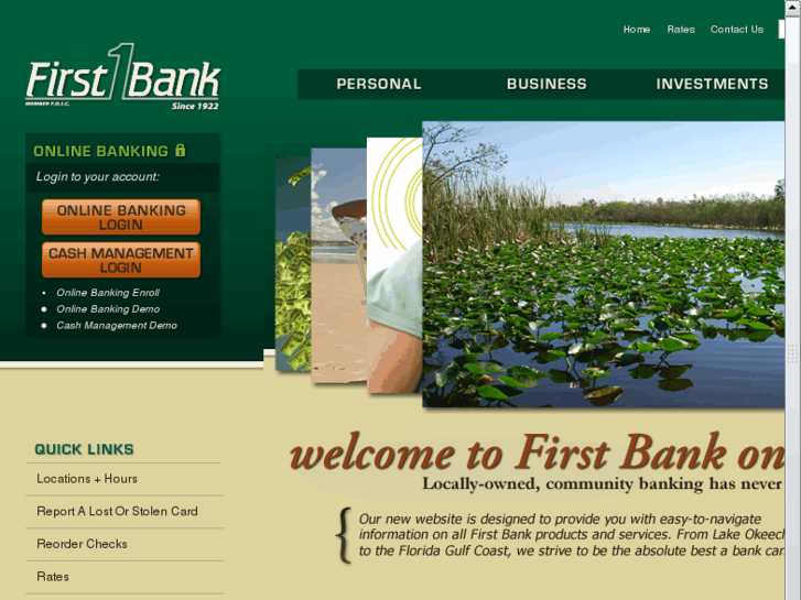 www.first1bank.net