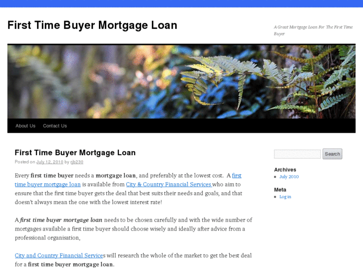 www.firsttimebuyermortgageloan.com